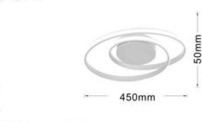 Plafoniera Da Soffitto Lampadario 32w 2560lm Vortice Luce Fredda Naturale Pn-20b Casa, arredamento e bricolage > Illuminazione da interno > Plafoniere per interno > Lampadari Trade Shop italia - Napoli, Commerciovirtuoso.it