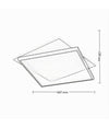 Plafoniera Da Soffitto Quadrata 39 W Lampada Dimmerabile 3 Colori Di Luce C57-3c