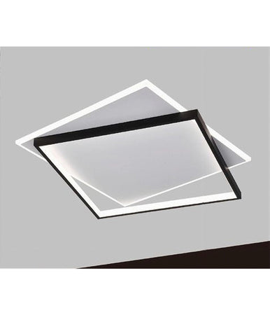 Plafoniera Da Soffitto Quadrata 39 W Lampada Dimmerabile 3 Colori Di Luce C57-3c