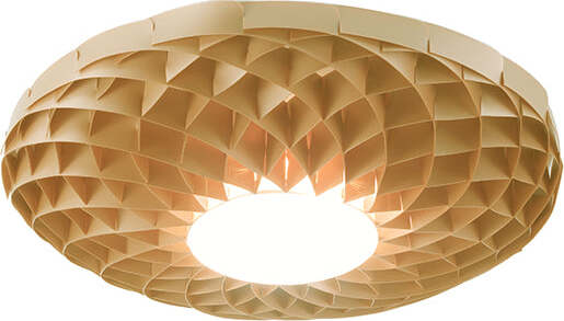 Plafoniera-Dalia-Led-3000K-Dimm-Gx53-Polilux-Oro-D60-Made-In-Italy