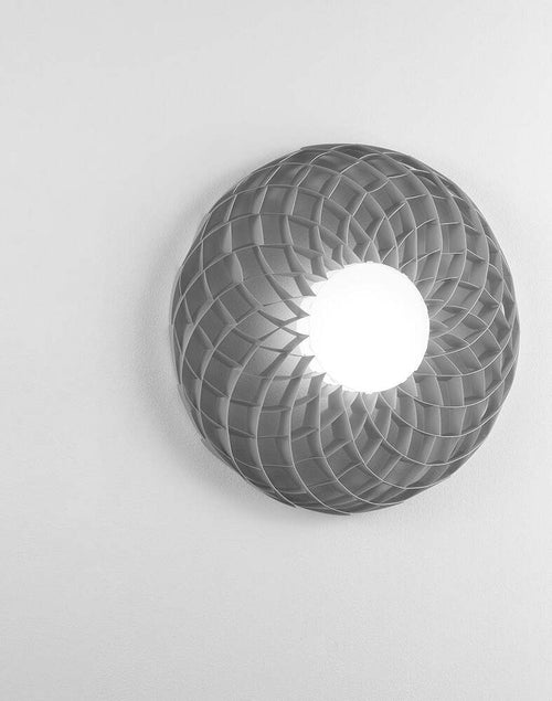 Plafoniera-Dalia-Led-3000K-Dimm-Gx53-Polilux-Silver-D60-Made-In-Italy