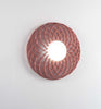 Plafoniera-Dalia-Led3000K-Attacco-Gx53-Polilux-Rosa-Metallico-D100-Made-In-Italy