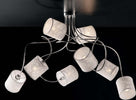 Plafoniera-Design-Moderno-Ferro-Cromo-Con-Paralume-Bianco-8-Luci-Lunatico