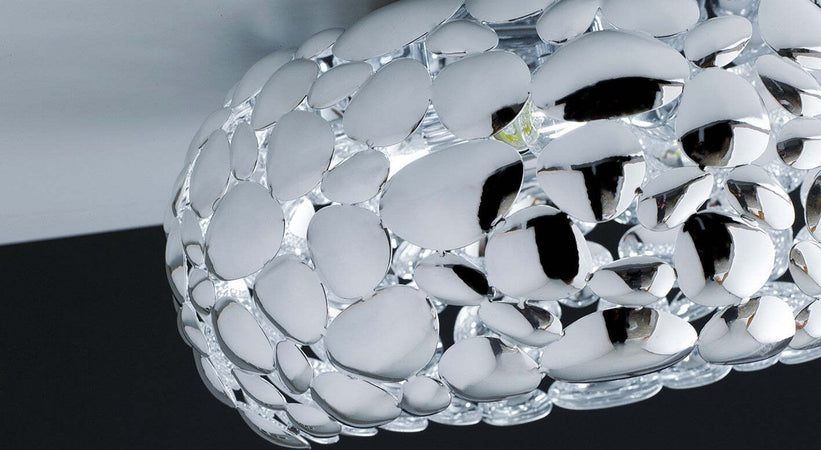 Plafoniera Dioniso Cromo 2Xe27 35X16Cm Illuminazione/Illuminazione per interni/Lampadari lampade a sospensione e plafoniere/Plafoniere Led Mall Home - Napoli, Commerciovirtuoso.it