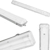 PLAFONIERA DOPPIA PER TUBI LED T8 IN PLASTICA DA 150CM TRASPARENTE IMPERMEABILE  Trade Shop italia - Napoli, Commerciovirtuoso.it
