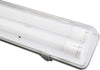 PLAFONIERA DOPPIA PER TUBI LED T8 IN PLASTICA DA 150CM TRASPARENTE IMPERMEABILE  Trade Shop italia - Napoli, Commerciovirtuoso.it