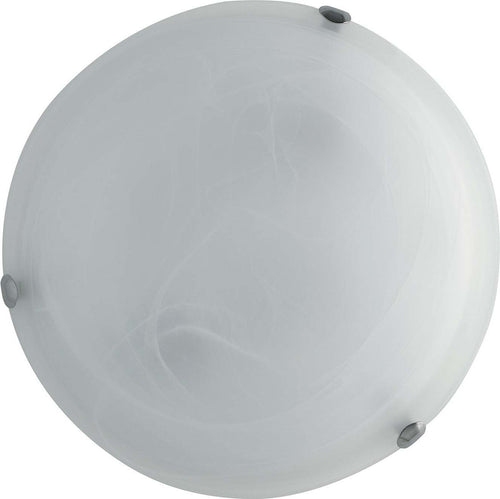 Plafoniera Duna Bianca 2Xe27 40Cm Illuminazione/Illuminazione per interni/Lampadari lampade a sospensione e plafoniere/Plafoniere Led Mall Home - Napoli, Commerciovirtuoso.it