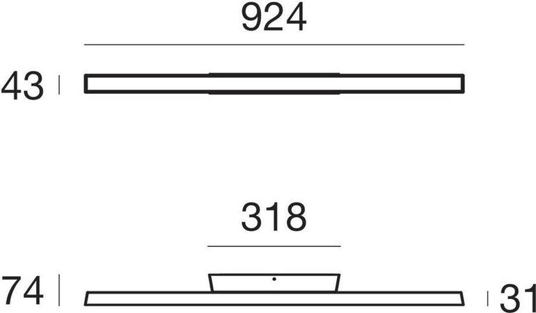 Plafoniera-esterno-acciaio-Linea-Light-LIRA-S-IP65-31W-LED-3000°K-4117LM-lampada-soffitto-classica-moderna