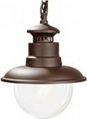 Plafoniera-Esterno-Contemporanea-Calipso-Metallo-E-Porcellana-Caffè-1-Luce-E27