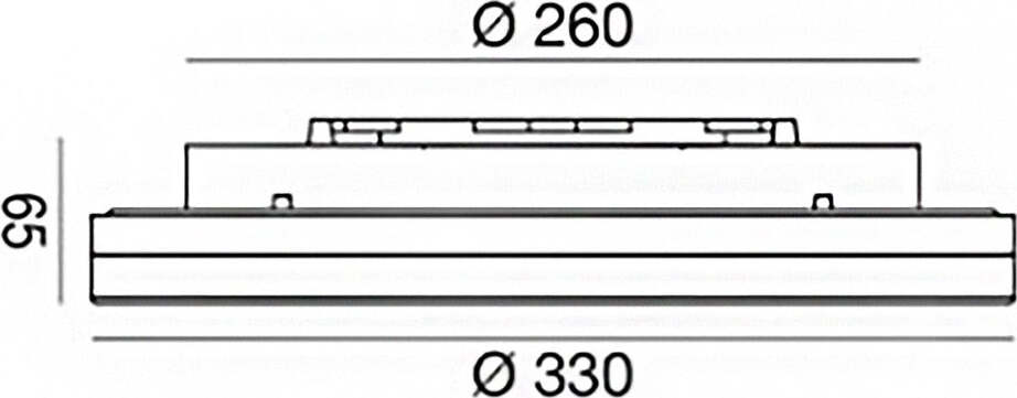 Plafoniera-esterno-Gea-Led-ALBA-R-GES831-IP66-2700Lm-4000°K-lampada-soffitto-moderna
