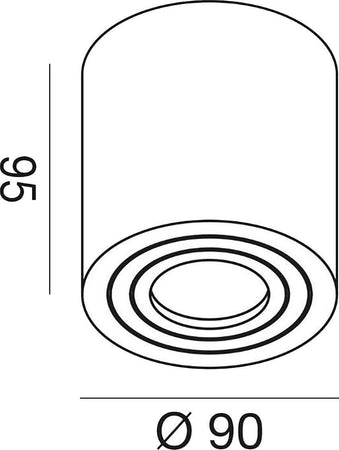 Plafoniera-esterno-Gea-Led-SULIS-R-GES1075-GU10-IP65-lampada-soffitto