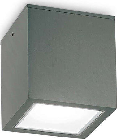 Plafoniera-esterno-moderna-Ideal-Lux-TECHO-GU10-LED-alluminio-lampada-soffitto