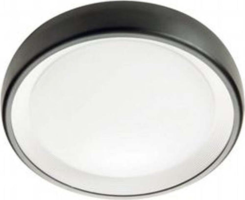 Plafoniera-Esterno-Moderna-Loft-Alluminio-E-Termoplastica-Grigio-Led-13W-4000K