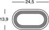 Plafoniera-Esterno-Moderna-Orion-Alluminio-E-Termoplastica-Grigio-Led-9W-4000K