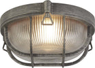 Plafoniera-Esterno-Vintage---Decò-Paratia-Alluminio-Nero-Argento-1-Luce-E27