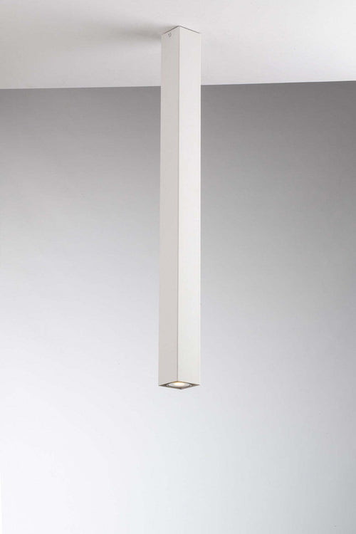 Plafoniera Fluke Quadra Bianca 1Xgu10 6X6X75Cm Illuminazione/Illuminazione per interni/Lampadari lampade a sospensione e plafoniere/Plafoniere Led Mall Home - Napoli, Commerciovirtuoso.it