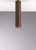 Plafoniera Fluke Quadra Corten 1Xgu10 6X6X40Cm Illuminazione/Illuminazione per interni/Lampadari lampade a sospensione e plafoniere/Plafoniere Led Mall Home - Napoli, Commerciovirtuoso.it