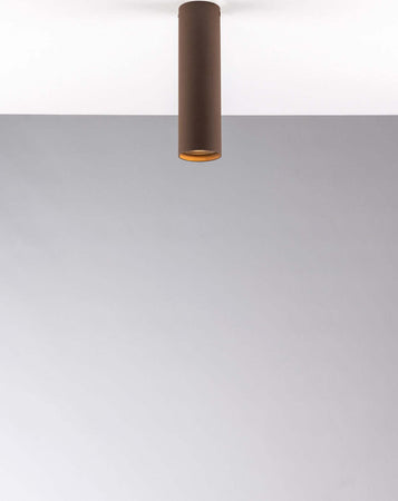 Plafoniera Fluke Tonda Corten 1Xgu10 5,5X20Cm Illuminazione/Illuminazione per interni/Lampadari lampade a sospensione e plafoniere/Plafoniere Led Mall Home - Napoli, Commerciovirtuoso.it