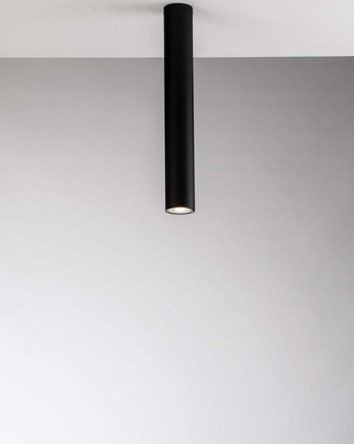 Plafoniera Fluke Tonda Nera 1Xgu10 5,5X40Cm Illuminazione/Illuminazione per interni/Lampadari lampade a sospensione e plafoniere/Plafoniere Led Mall Home - Napoli, Commerciovirtuoso.it