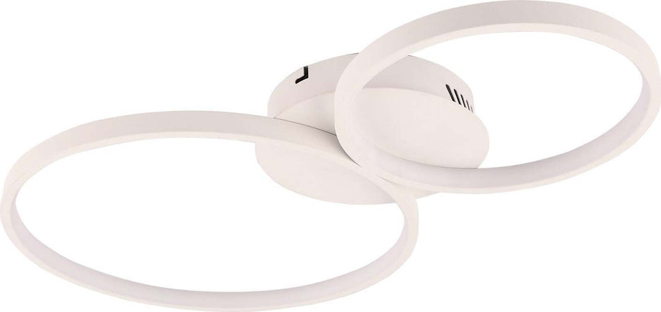 Plafoniera Fredy Bianca 30W 3450Lm Cct 60X35X6,5Cm Illuminazione/Illuminazione per interni/Lampadari lampade a sospensione e plafoniere/Plafoniere Led Mall Home - Napoli, Commerciovirtuoso.it