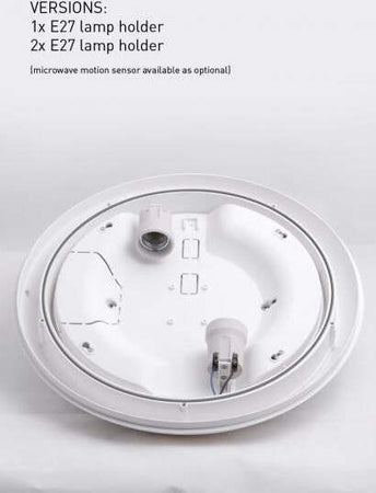 PLAFONIERA FUMAGALLI UMBERTA BIANCO OPALE 2 PORTALAMPADE E27 | 1B3000000WYE28 Illuminazione/Illuminazione per esterni/Lampade da parete Zencoccostore - Formia, Commerciovirtuoso.it