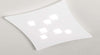 Plafoniera-GE-ISOTTA-PG-GX53-LED-69x62-alluminio-bianco-opaco-tortora-lampada-soffitto-moderna-interno