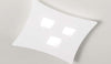 Plafoniera-GE-ISOTTA-PP-GX53-LED-44x40-alluminio-bianco-opaco-tortora-lampada-soffitto-moderna-interno