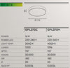 Plafoniera-Gea-Led-CLOE-35-GPL270-IP20-alluminio-modulo-led-integrato