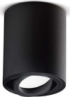 Plafoniera-Gea-Led-NOTUS-R-GFA352-GU10-LED-nero-lampada-soffitto-orientabile-moderna-alluminio