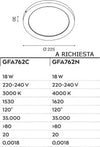 Plafoniera-Gea-Led-SHAM-R-GFA762C-18W-LED-220V-termoplastica-lampada-soffitto-tonda-moderna-interno