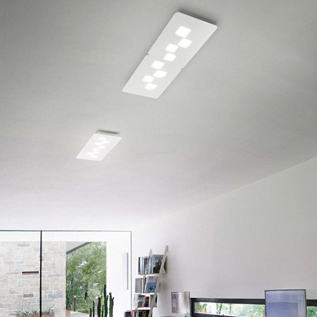 Plafoniera-Gea-Luce-BILBAO-PG-GX53-LED-bianco-lampada-soffitto-moderna