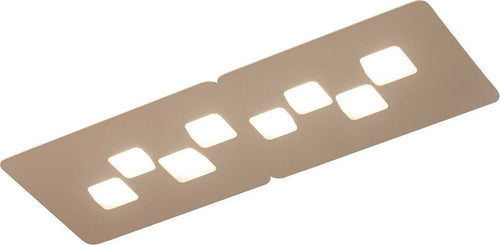 Plafoniera-Gea-Luce-BILBAO-PG-GX53-LED-tortora-lampada-soffitto-moderna