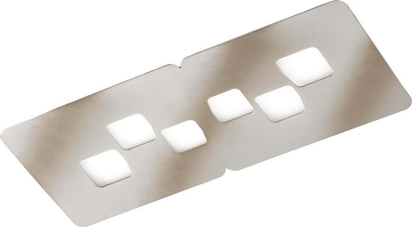 Plafoniera-Gea-Luce-BILBAO-PM-GX53-LED-acciaio-lampada-soffitto-moderna