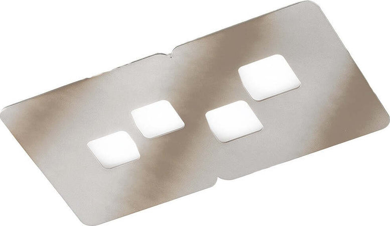 Plafoniera-Gea-Luce-BILBAO-PP-GX53-LED-acciaio-lampada-soffitto-moderna