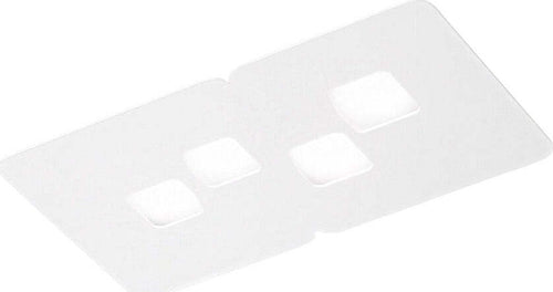 Plafoniera-Gea-Luce-BILBAO-PP-GX53-LED-bianco-lampada-soffitto-moderna