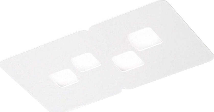 Plafoniera-Gea-Luce-BILBAO-PP-GX53-LED-bianco-lampada-soffitto-moderna