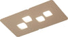 Plafoniera-Gea-Luce-BILBAO-PP-GX53-LED-tortora-lampada-soffitto-moderna