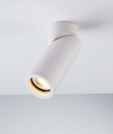 Plafoniera Genesis Gu10 Bianca 6X15.5Cm Illuminazione/Illuminazione per interni/Lampadari lampade a sospensione e plafoniere/Plafoniere Led Mall Home - Napoli, Commerciovirtuoso.it