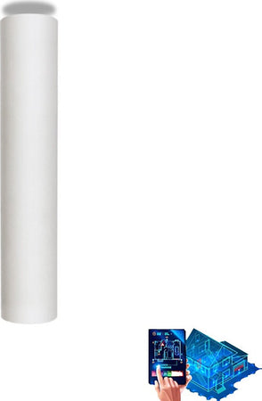 Plafoniera-gesso-9010-Belfiore-STALATTITE-SMALL-5507G-3039-LED-lampada-soffitto-WIRELESS