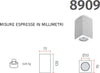 Plafoniera-gesso-Belfiore-9010-CUORI-8909-8911-GU10-LED-IP20-lampada-soffitto
