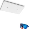 Plafoniera-gesso-Belfiore-9010-FLAT-DOUBLE-8903B.3040-LED-SISTEMA-WIRELESS-lampada-soffitto