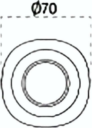 Plafoniera-gesso-Belfiore-9010-LA-MATTA-8946-39-E27-LED-lampada-soffitto-cilindro