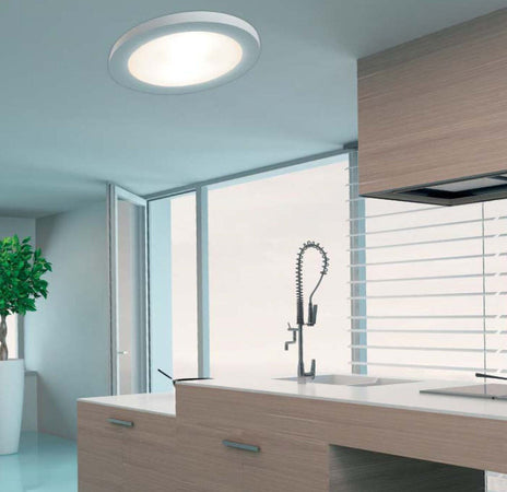 Plafoniera-gesso-Belfiore-9010-SLUB-BIG-8882.3049-LED-lampada-soffitto-parete