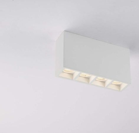Plafoniera Gesso Hapis 4Xgu10 Mini 210X550X110Mm Illuminazione/Illuminazione per interni/Lampadari lampade a sospensione e plafoniere/Plafoniere Led Mall Home - Napoli, Commerciovirtuoso.it