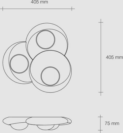 Plafoniera-gesso-Sforzin-illuminazione-PITANE-T402-GX53-LED-moderno-lampada-soffitto-parete