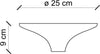 Plafoniera-Grande-Classica-Trieste-Bianco-Decorato-Filo-Marrone-1-Luce-E27