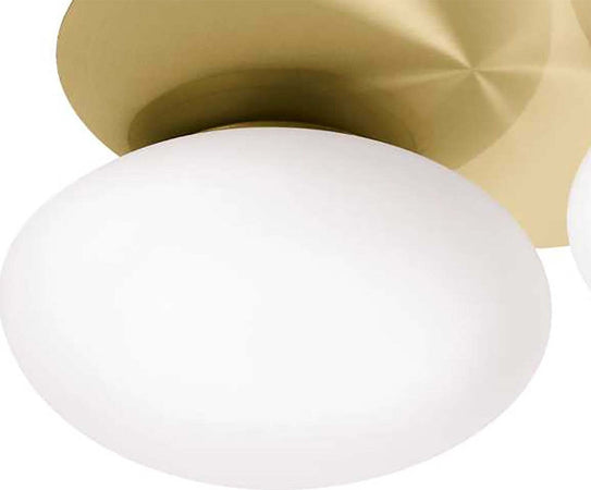 Plafoniera-Ideal-lux-NINFEA-293653-GX53-LED-ottone-lampada-soffitto-parete-classica