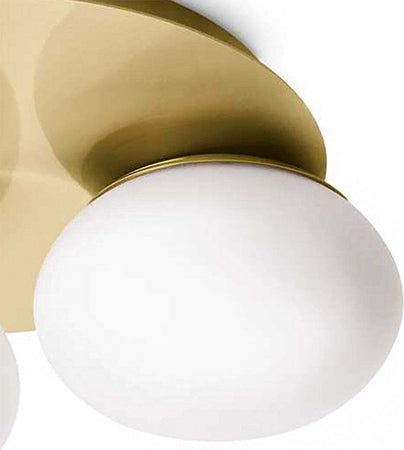 Plafoniera-Ideal-lux-NINFEA-293653-GX53-LED-ottone-lampada-soffitto-parete-classica