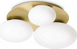 Plafoniera-Ideal-lux-NINFEA-293660-GX53-LED-ottone-lampada-soffitto-parete-classica