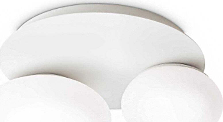 Plafoniera-Ideal-lux-NINFEA-306957-GX53-LED-bianco-lampada-soffitto-parete-moderna
